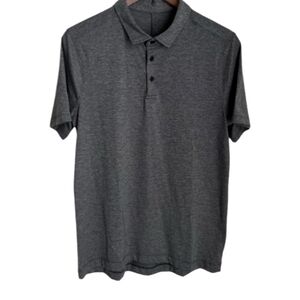 Lululemon Evolution‎ Polo Heathered Short Sleeve Shirt